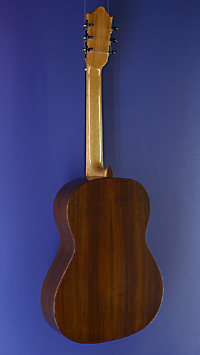 Ohan Ummetler Luthier guitar cedar rosewood, built in 2023, back view